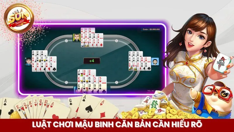 Luật chơi Mậu Binh căn bản cần hiểu rõ