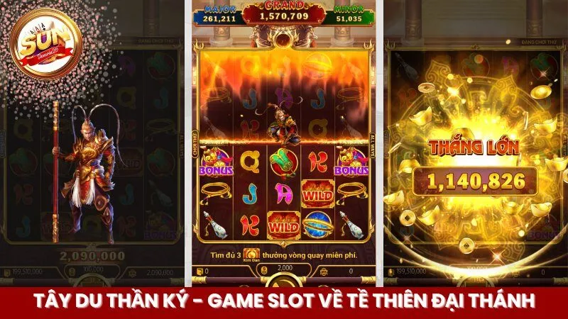 Tây Du Thần Ký - game slot về Tề Thiên Đại Thánh